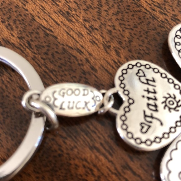 BRIGHTON GOOD LUCK hanging charm key chain - Picture 5 of 13